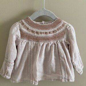 Baby Girl Zara Tunic Top